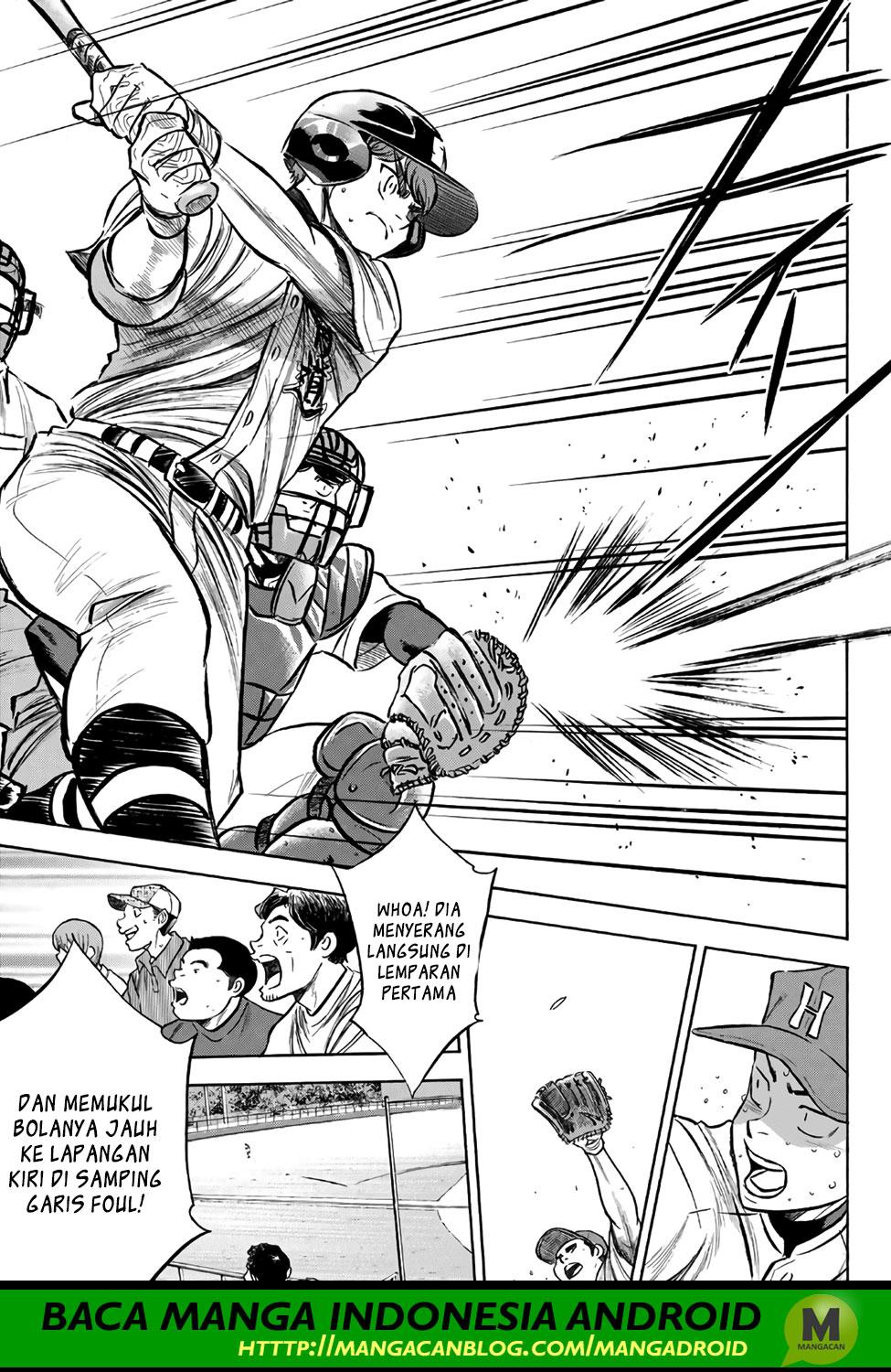 Diamond no Ace Act 2 Chapter 167 Gambar 3