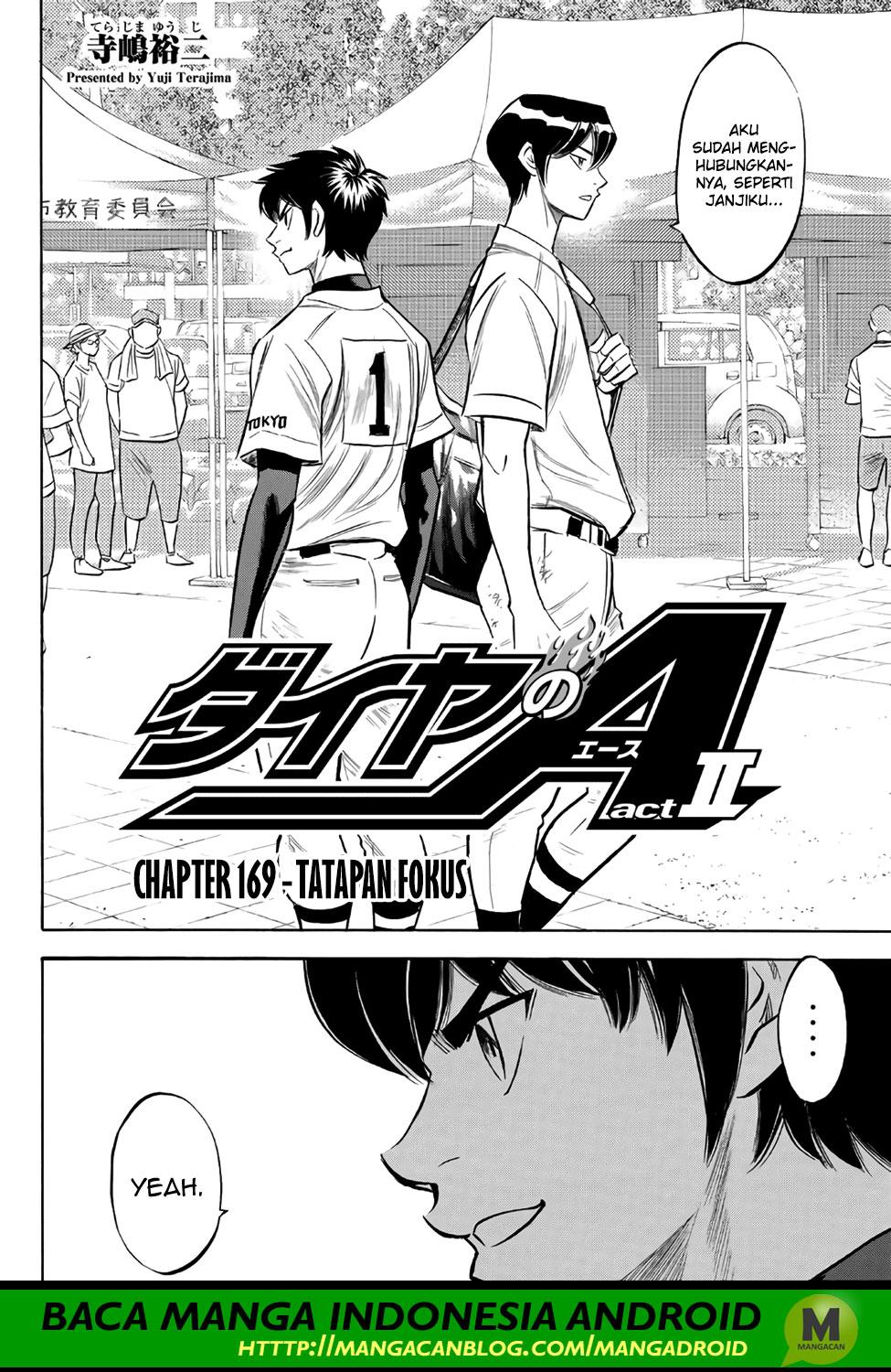 Diamond no Ace Act 2 Chapter 169 Gambar 2