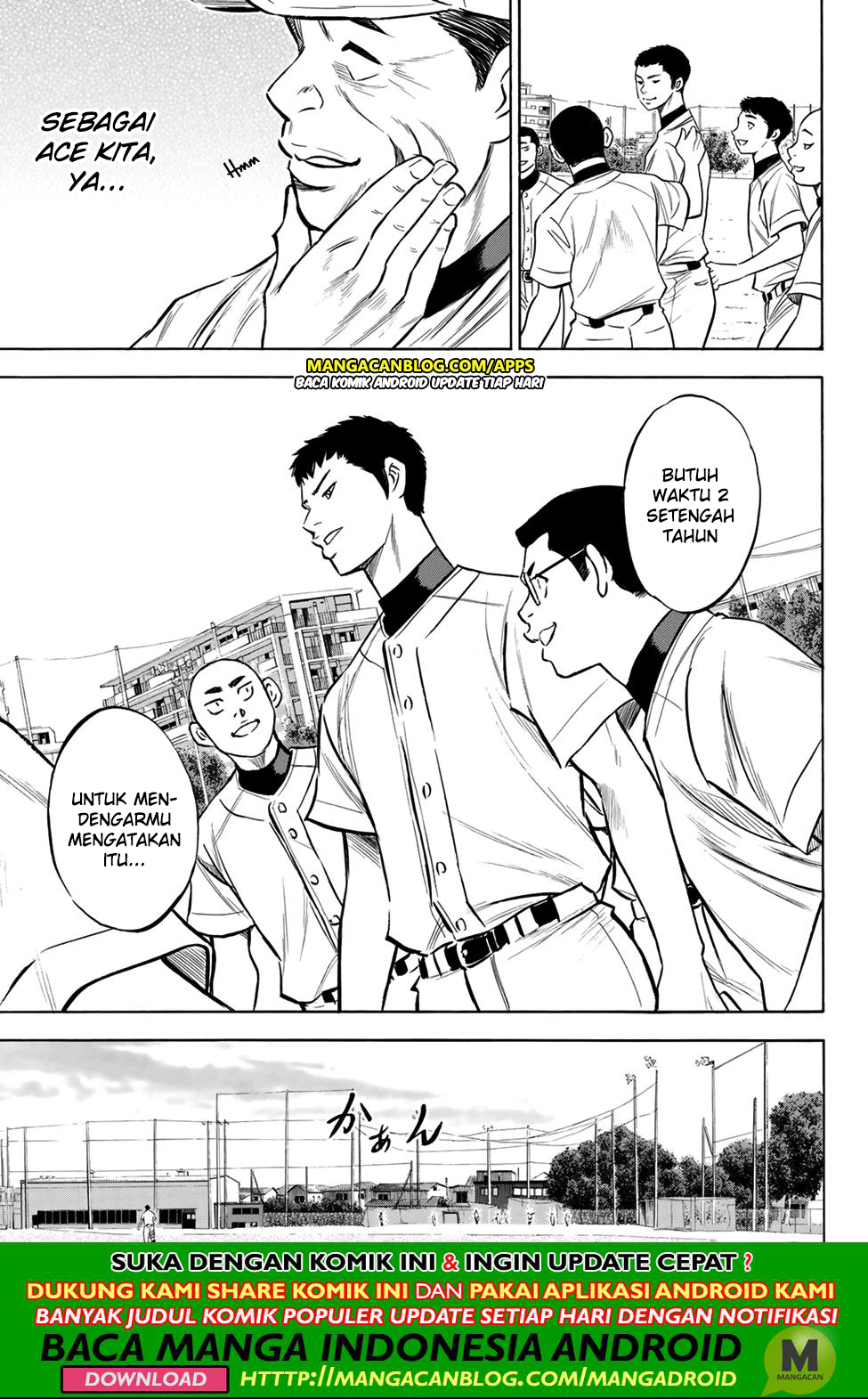 Diamond no Ace Act 2 Chapter 199 Gambar 9
