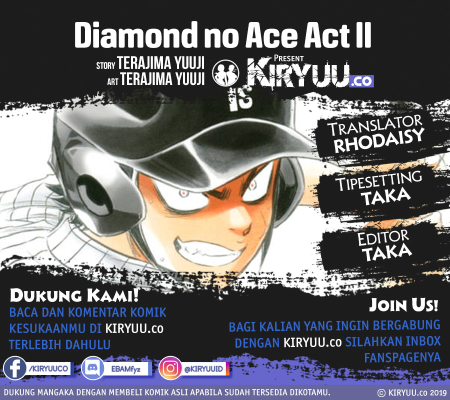 Diamond no Ace Act 2 Chapter 203 Gambar 1