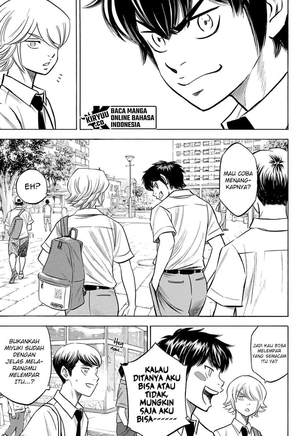 Diamond no Ace Act 2 Chapter 203 Gambar 4