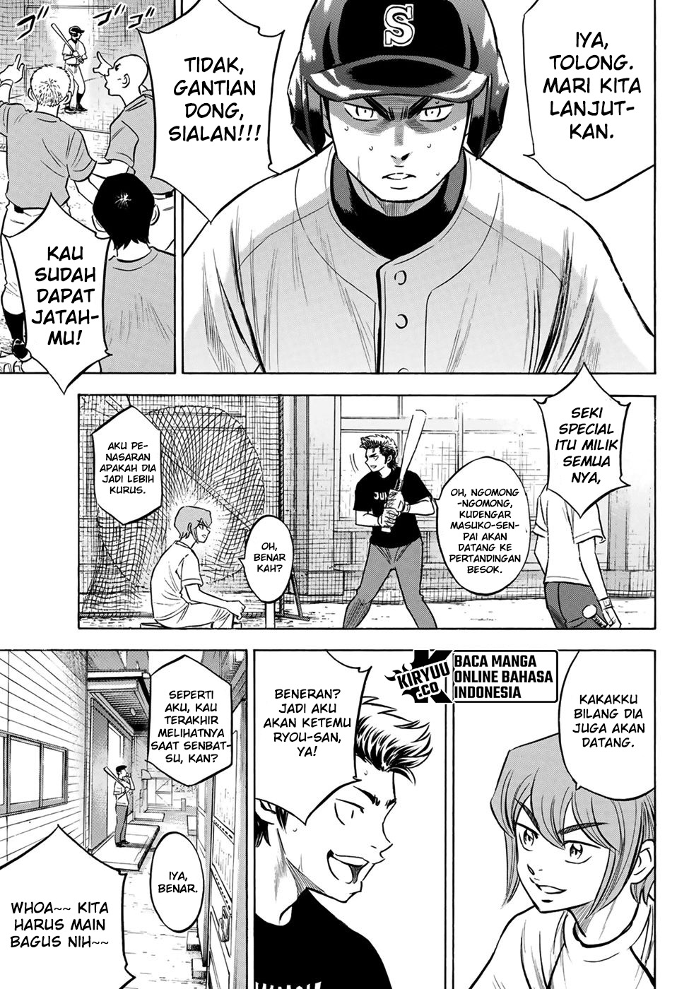 Diamond no Ace Act 2 Chapter 203 Gambar 8