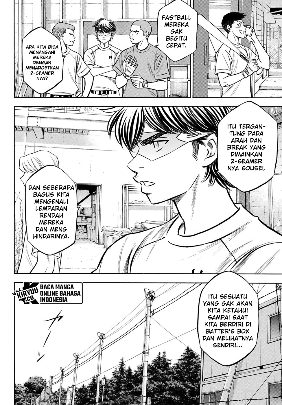 Diamond no Ace Act 2 Chapter 203 Gambar 9