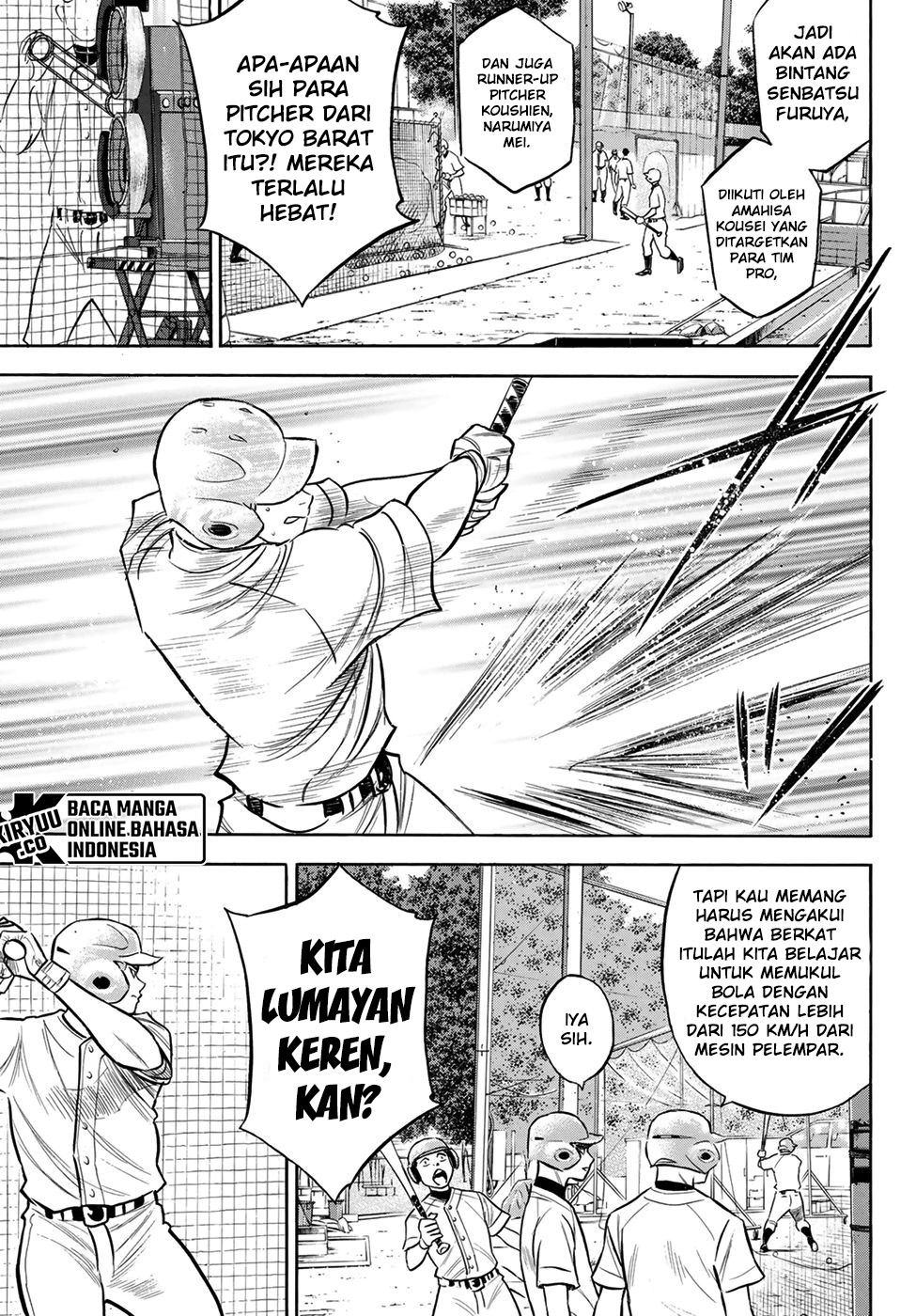 Diamond no Ace Act 2 Chapter 203 Gambar 14