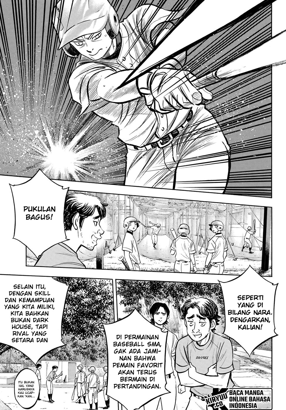 Diamond no Ace Act 2 Chapter 203 Gambar 16