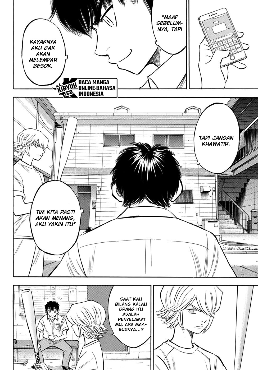 Diamond no Ace Act 2 Chapter 203 Gambar 19