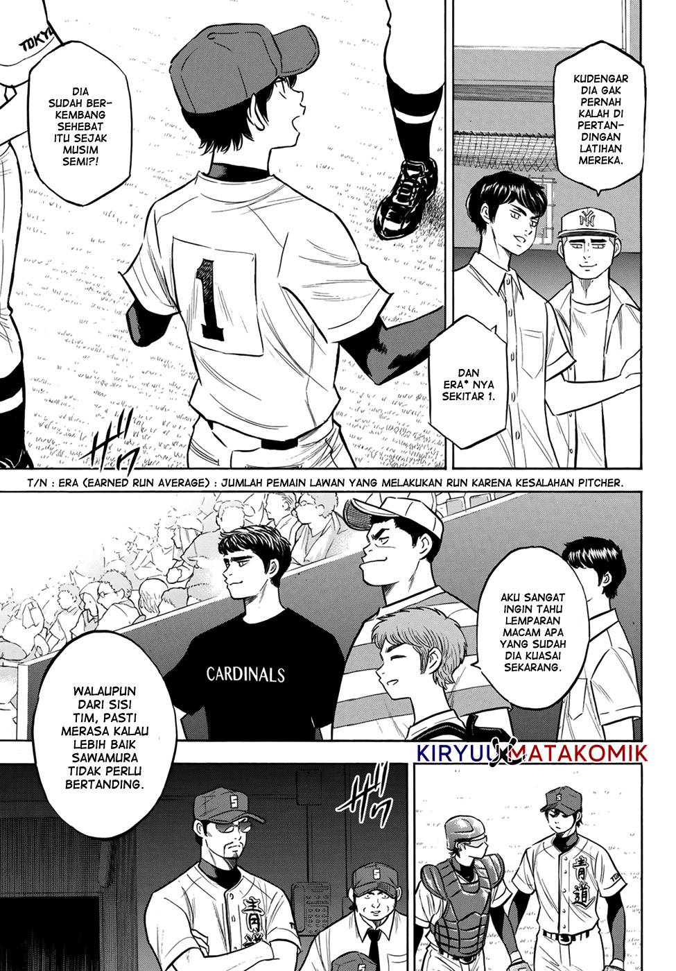 Diamond no Ace Act 2 Chapter 204 Gambar 6