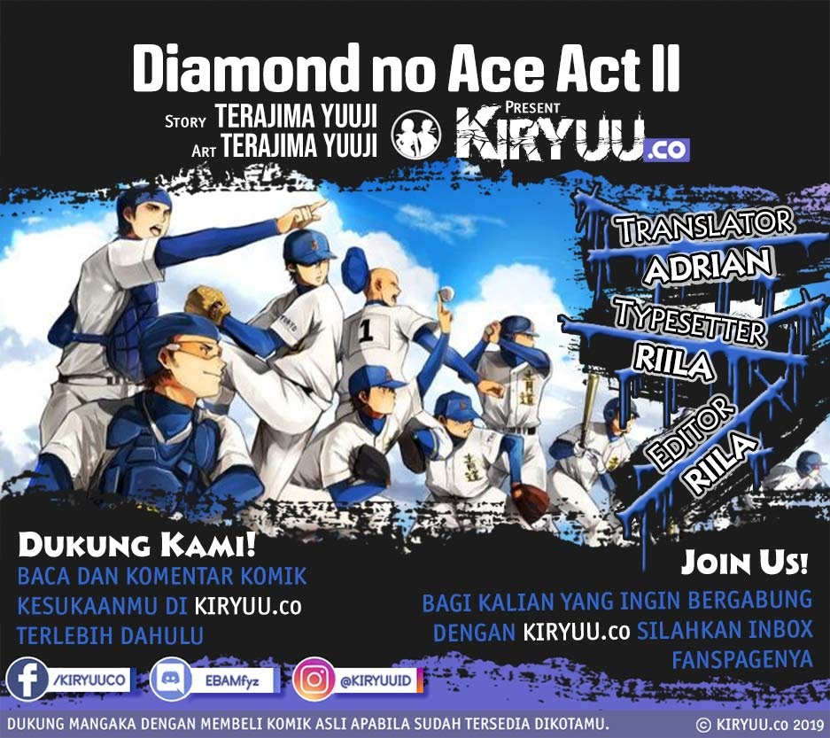 Diamond no Ace Act 2 Chapter 232 Gambar 1