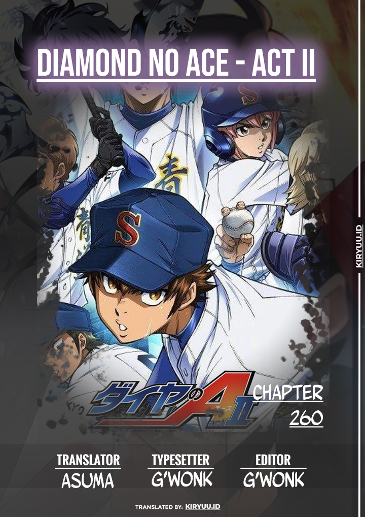 Diamond no Ace Act 2 Chapter 260 Gambar 1
