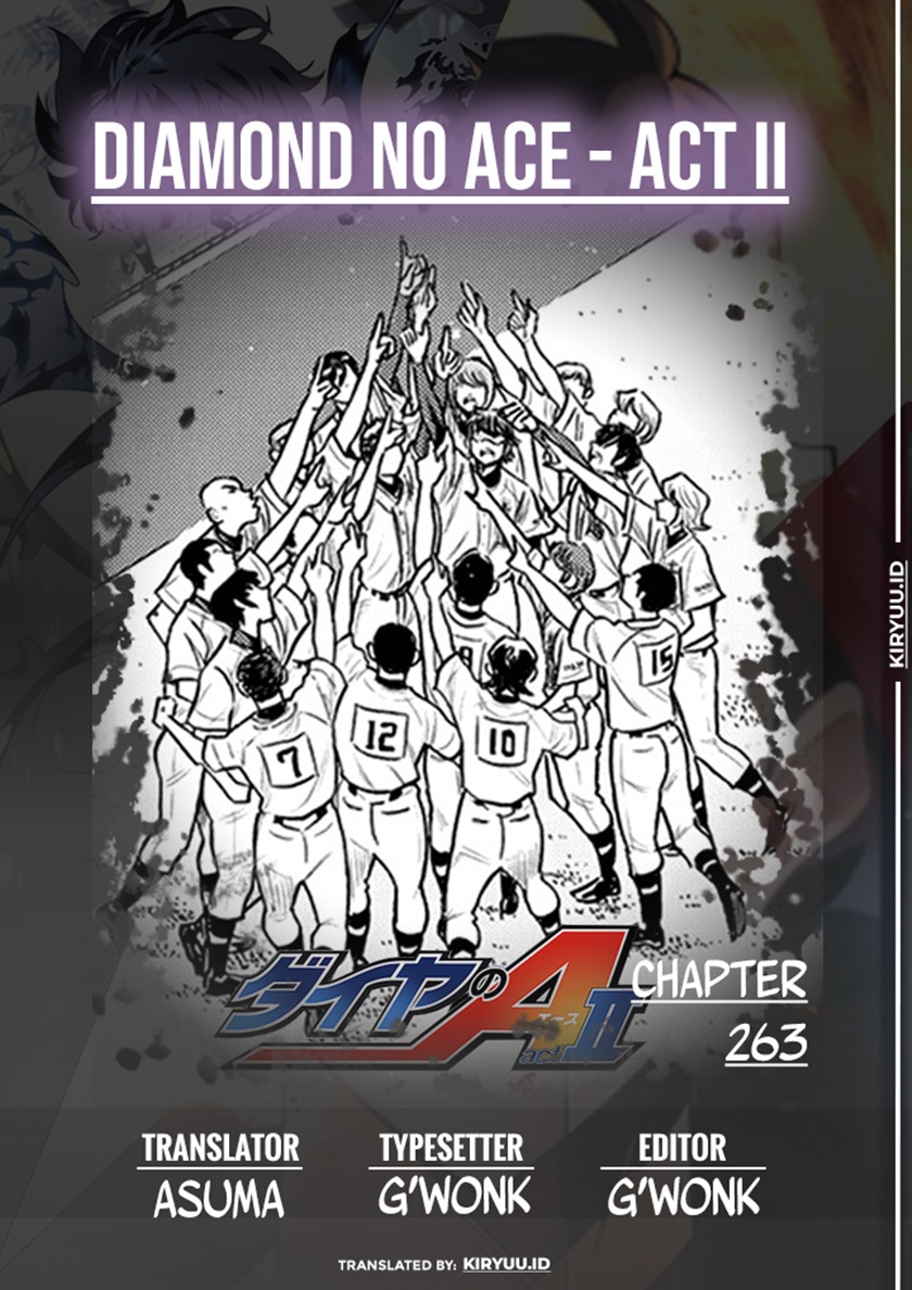 Diamond no Ace Act 2 Chapter 263 Gambar 1