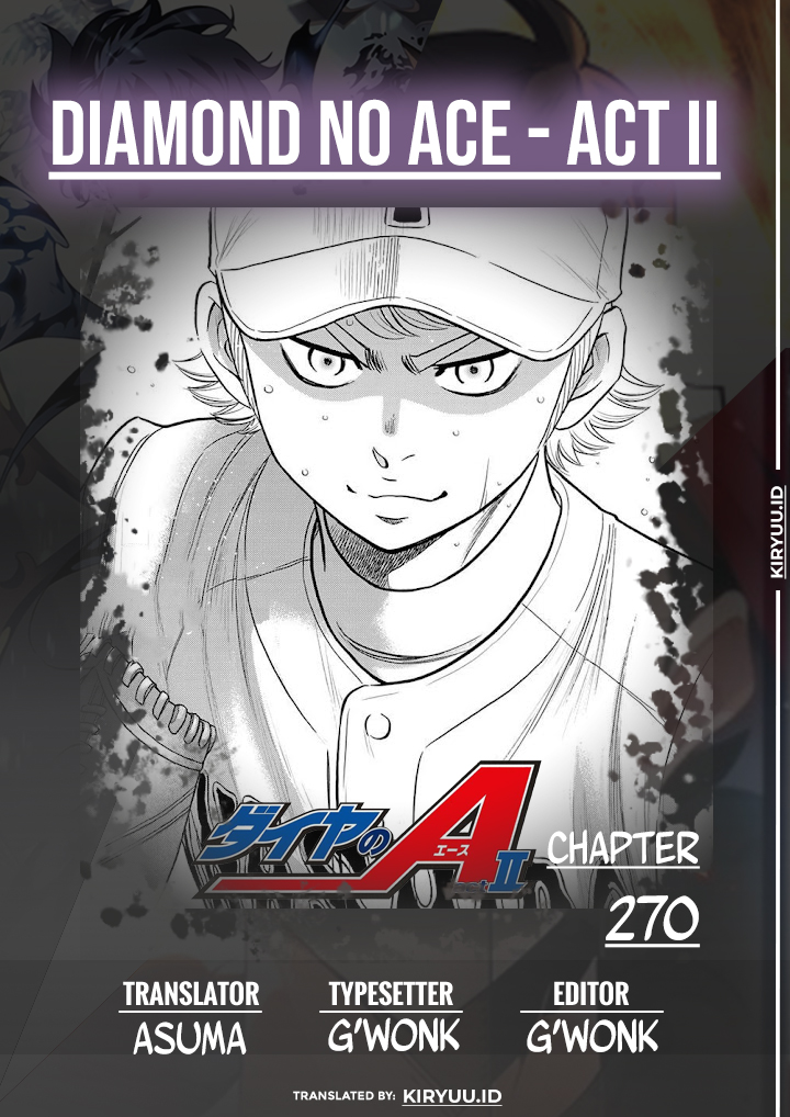Diamond no Ace Act 2 Chapter 270 Gambar 1