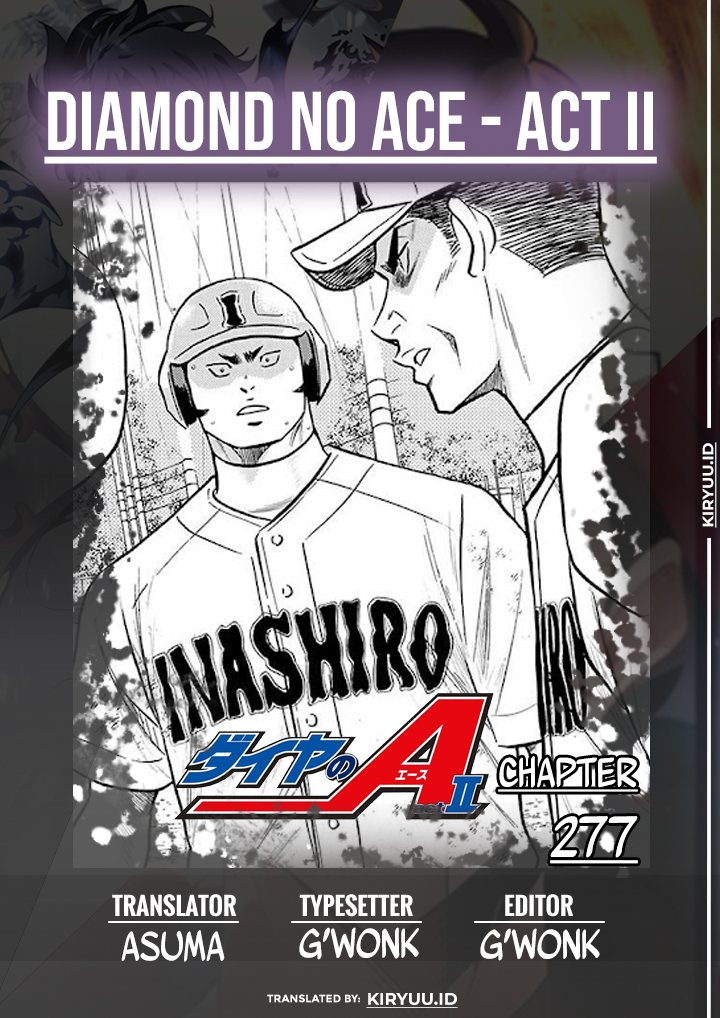Diamond no Ace Act 2 Chapter 277 Gambar 1