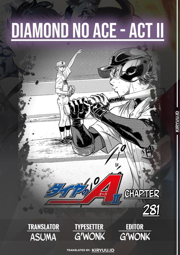 Diamond no Ace Act 2 Chapter 281 Gambar 1