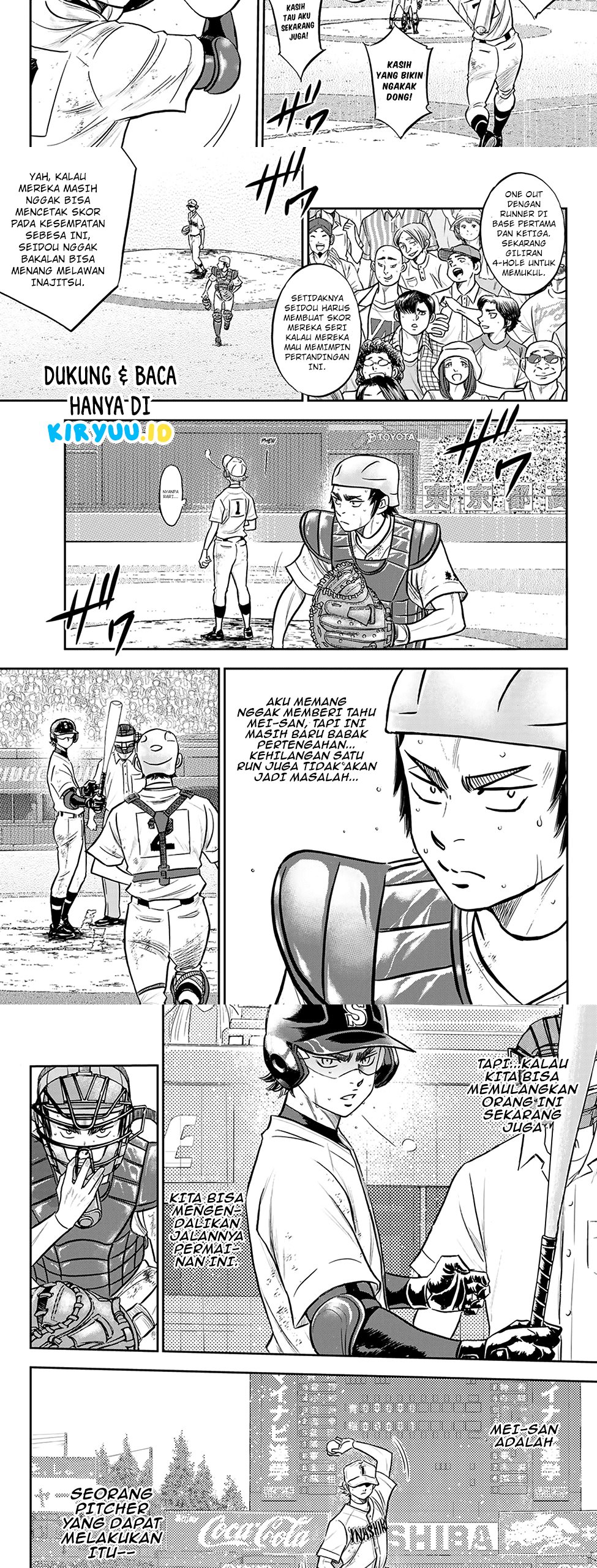 Diamond no Ace Act 2 Chapter 281 Gambar 3