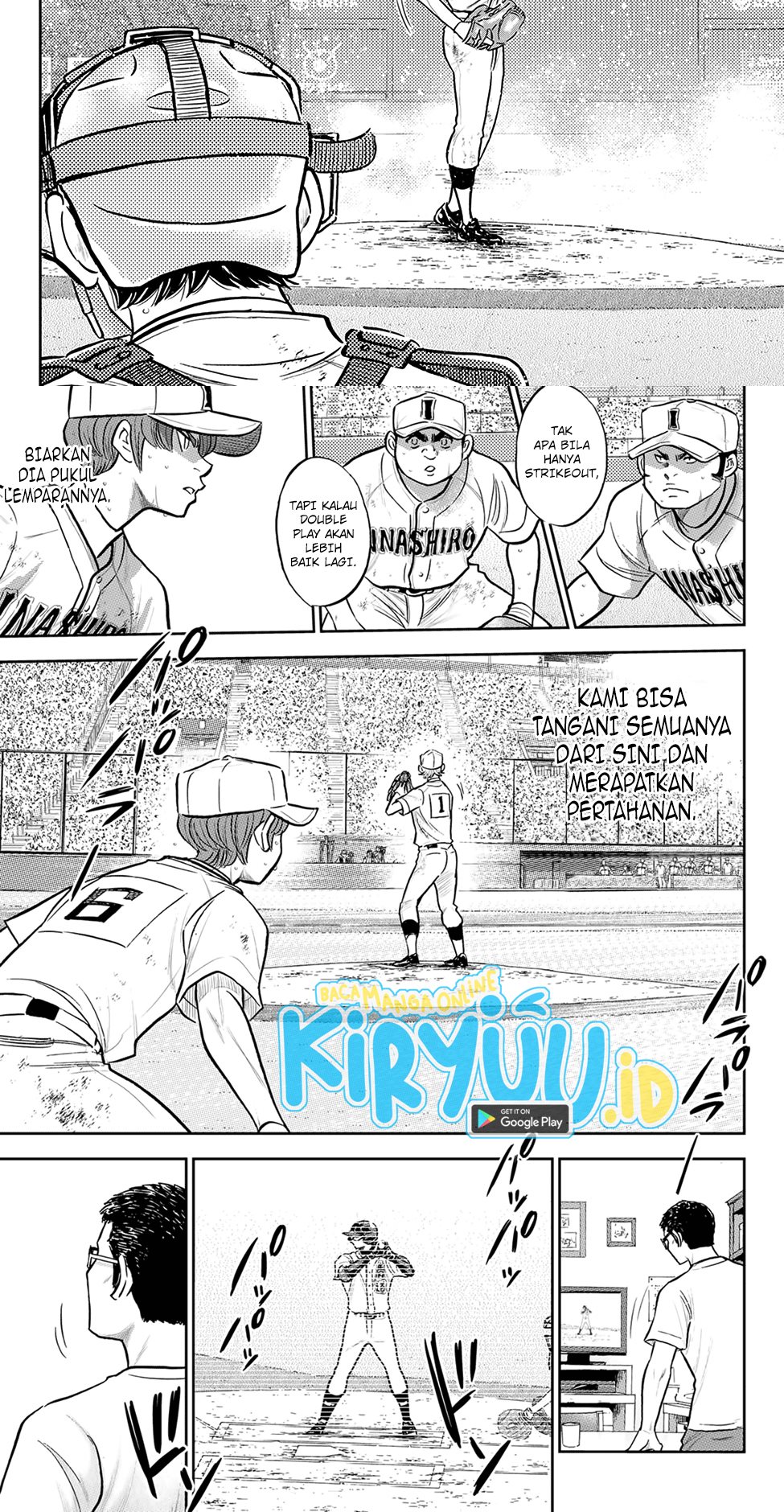 Diamond no Ace Act 2 Chapter 281 Gambar 4