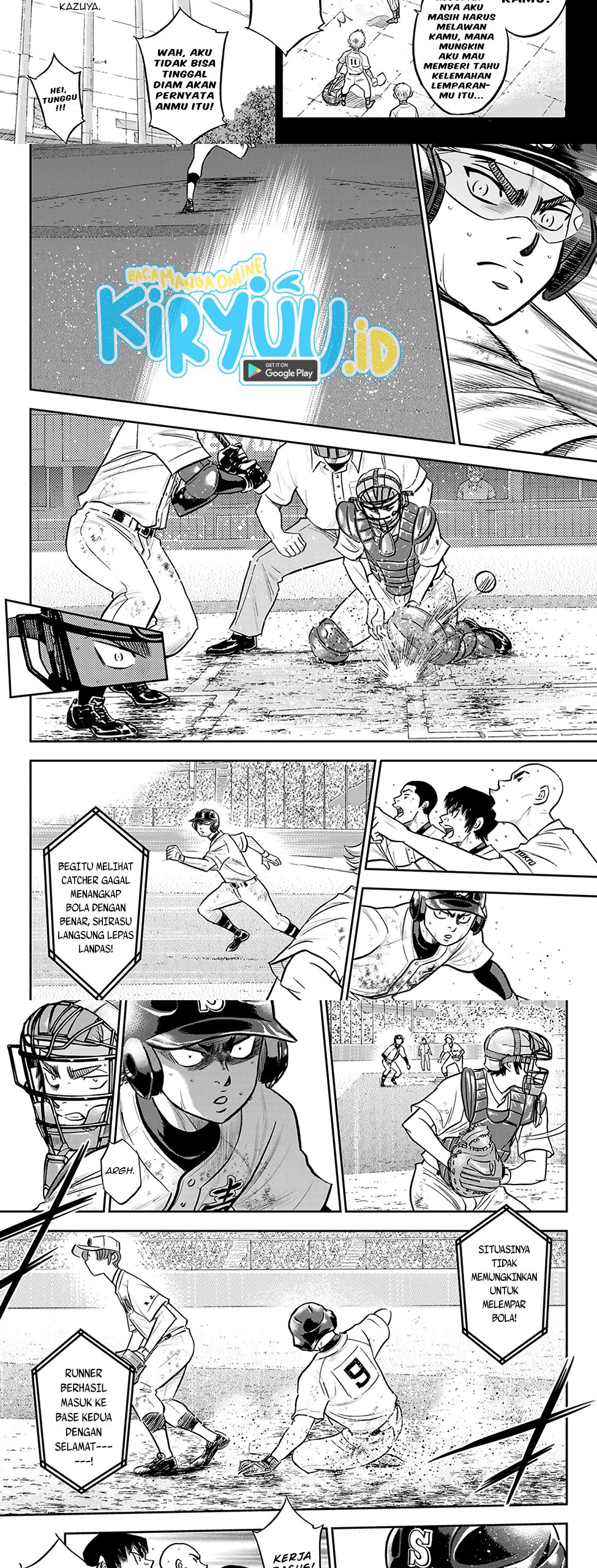 Diamond no Ace Act 2 Chapter 281 Gambar 9