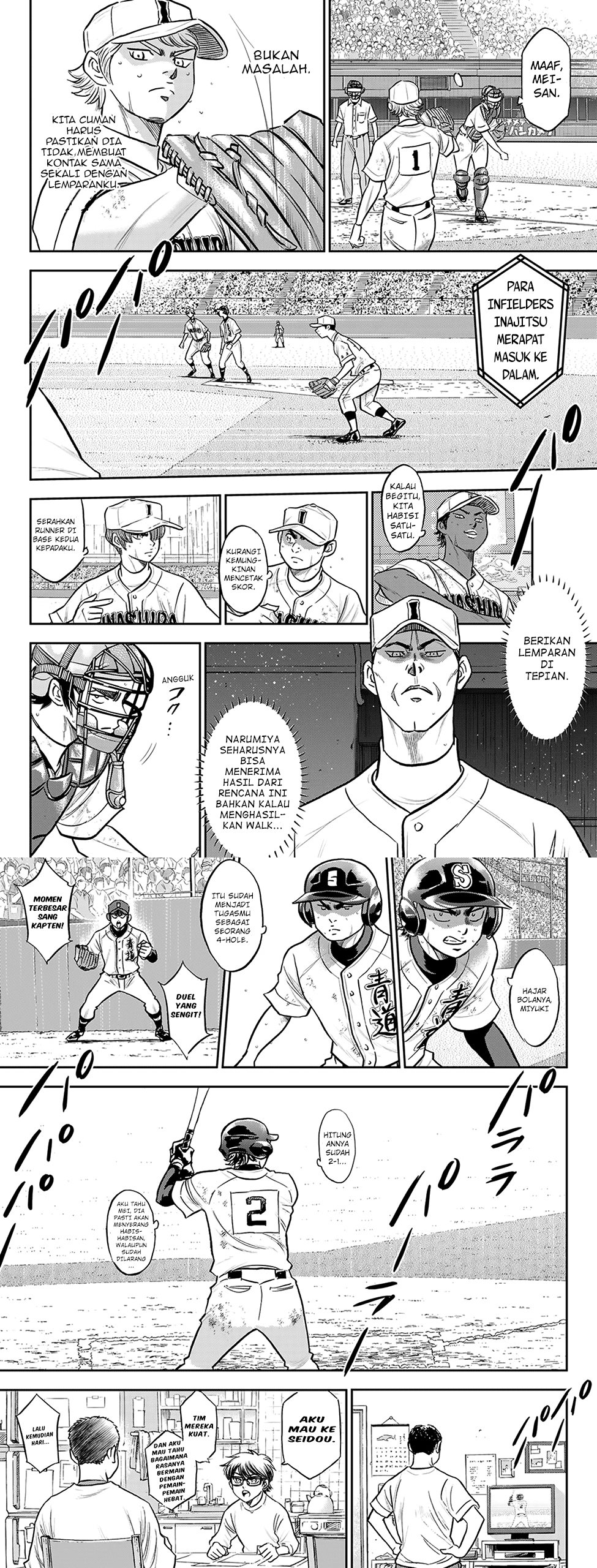 Diamond no Ace Act 2 Chapter 281 Gambar 11