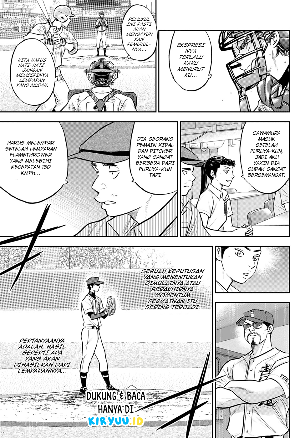 Diamond no Ace Act 2 Chapter 288 Gambar 4