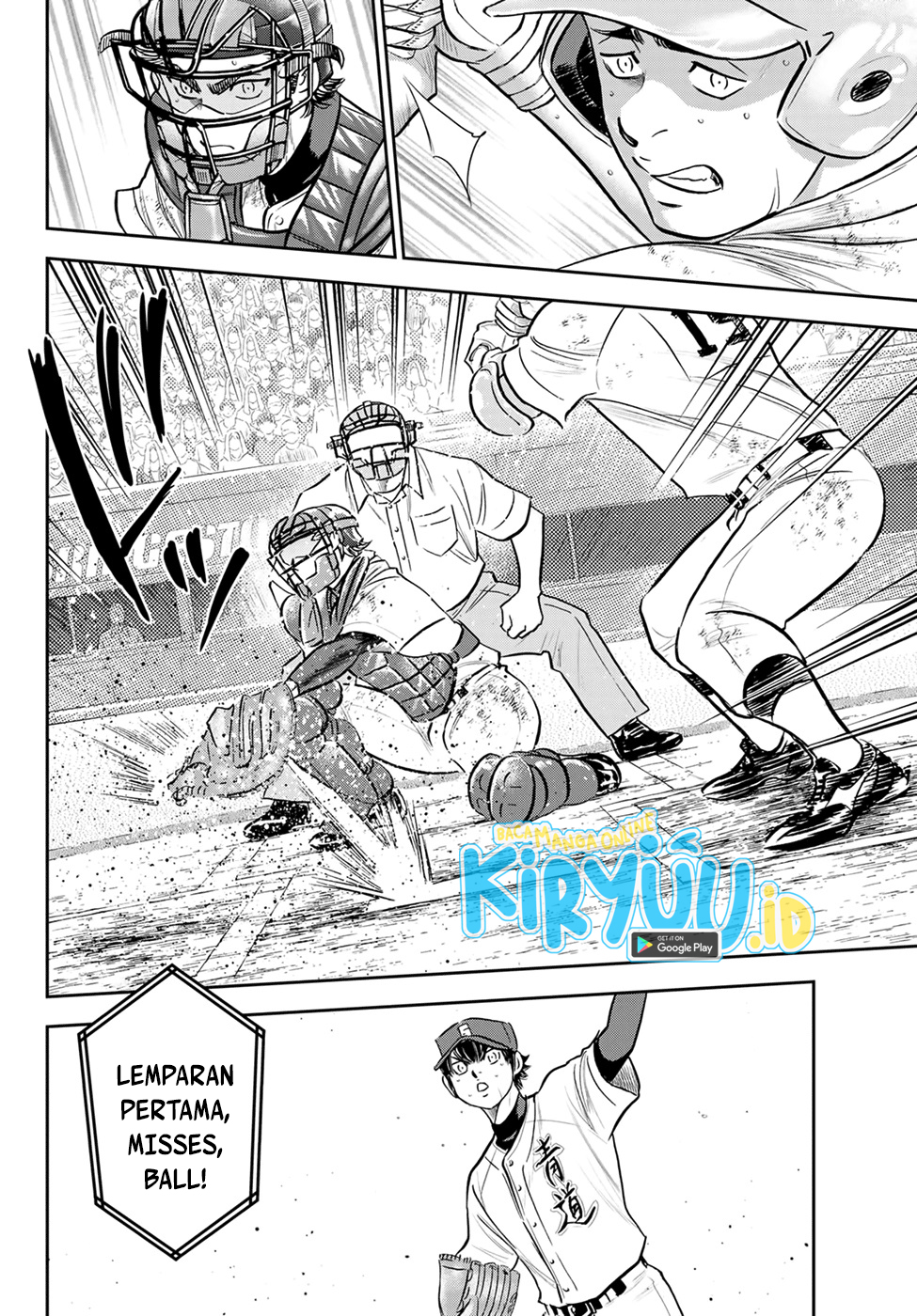 Diamond no Ace Act 2 Chapter 288 Gambar 9