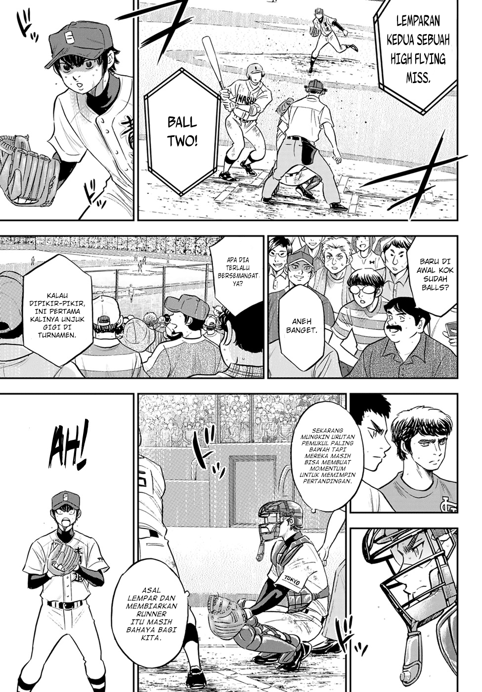 Diamond no Ace Act 2 Chapter 288 Gambar 12