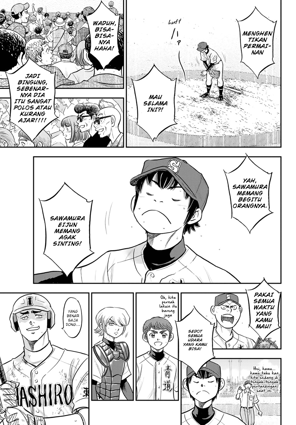 Diamond no Ace Act 2 Chapter 288 Gambar 14