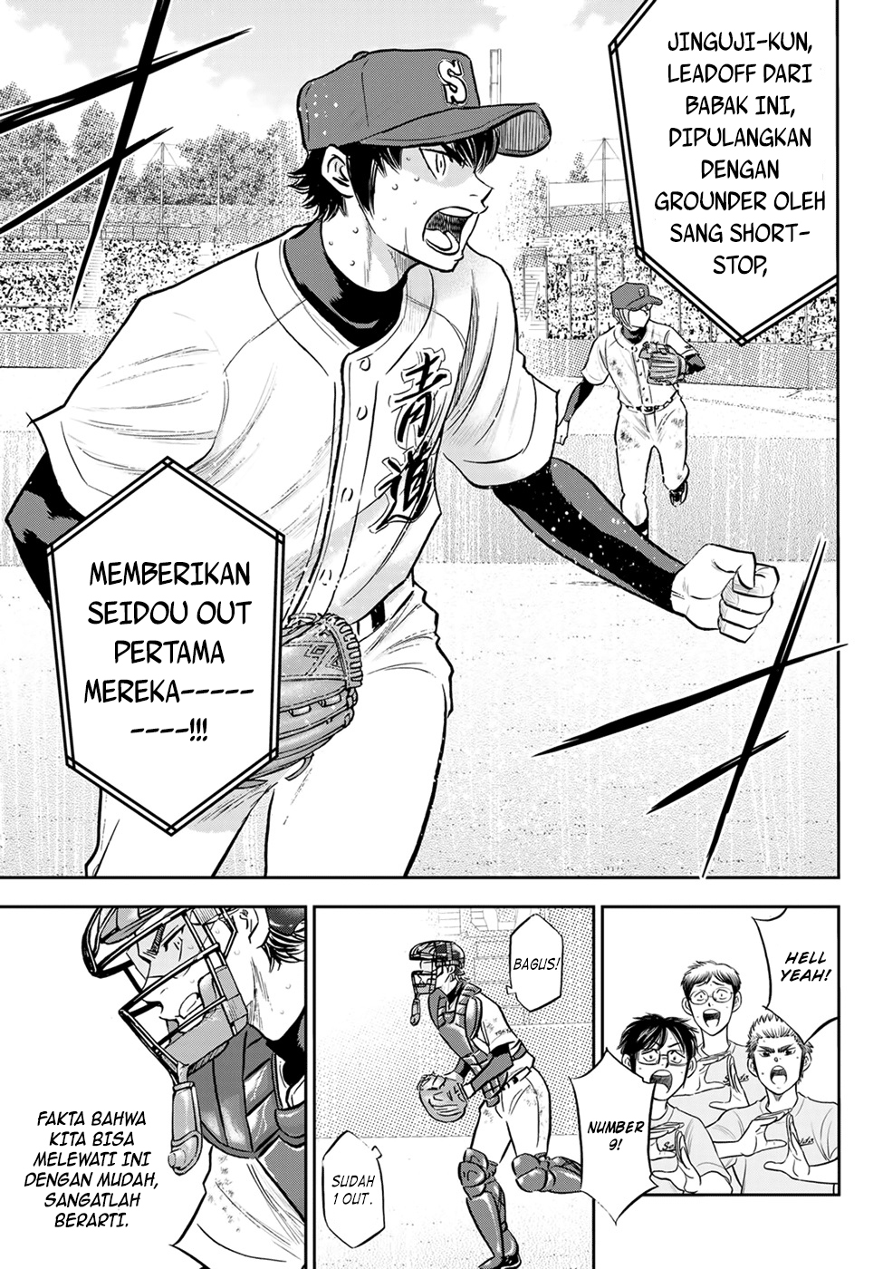 Diamond no Ace Act 2 Chapter 288 Gambar 19