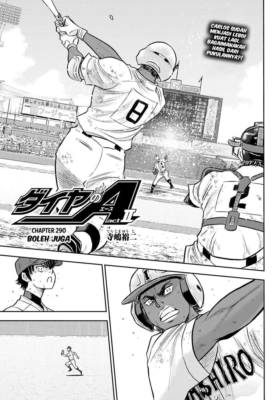 Diamond no Ace Act 2 Chapter 290 Gambar 2