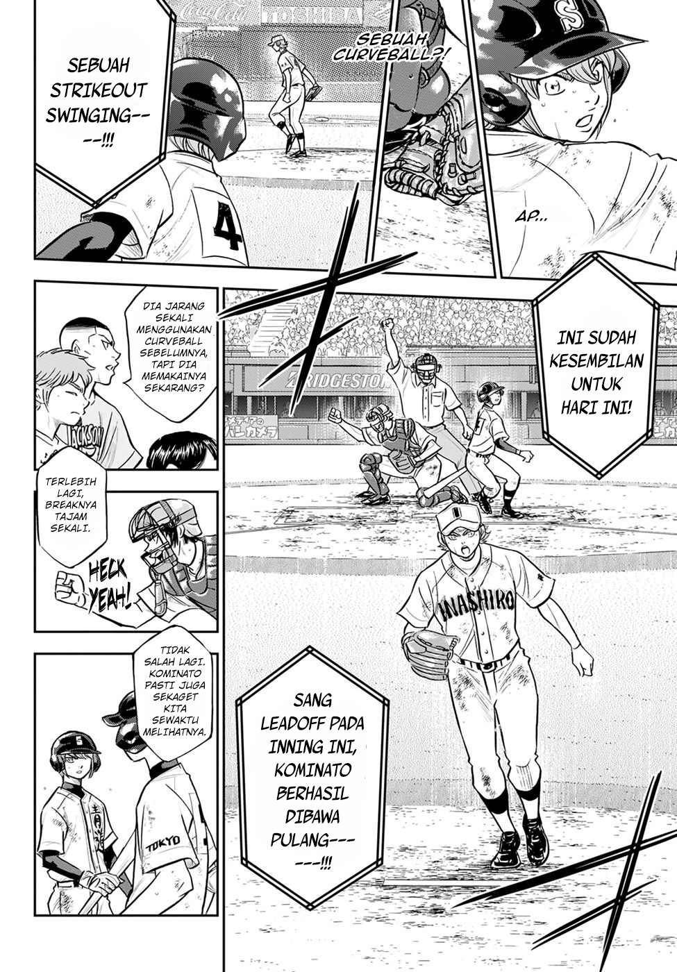 Diamond no Ace Act 2 Chapter 290 Gambar 17