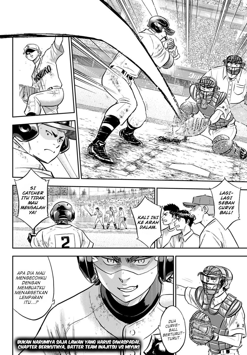 Diamond no Ace Act 2 Chapter 290 Gambar 21