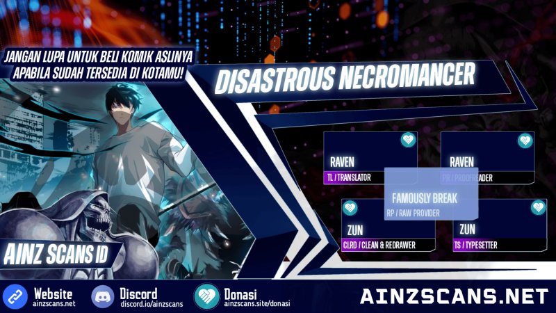 Disastrous Necromancer Chapter 128 Gambar 1