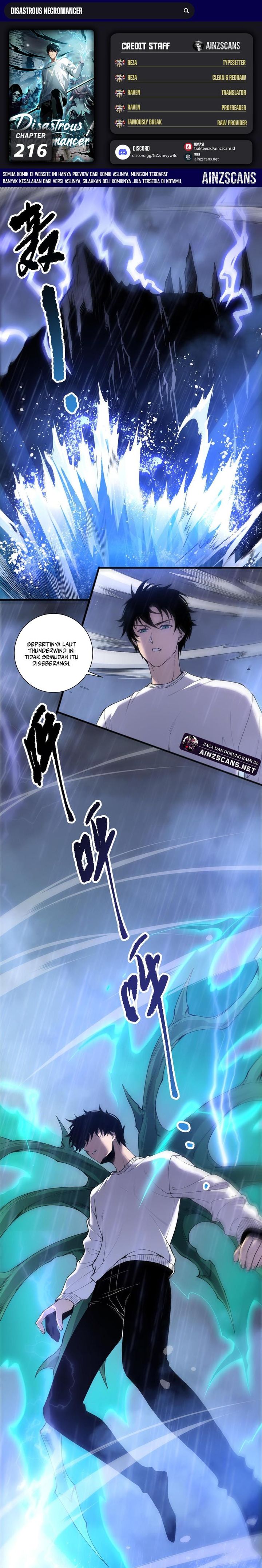 Disastrous Necromancer Chapter 216 Gambar 1