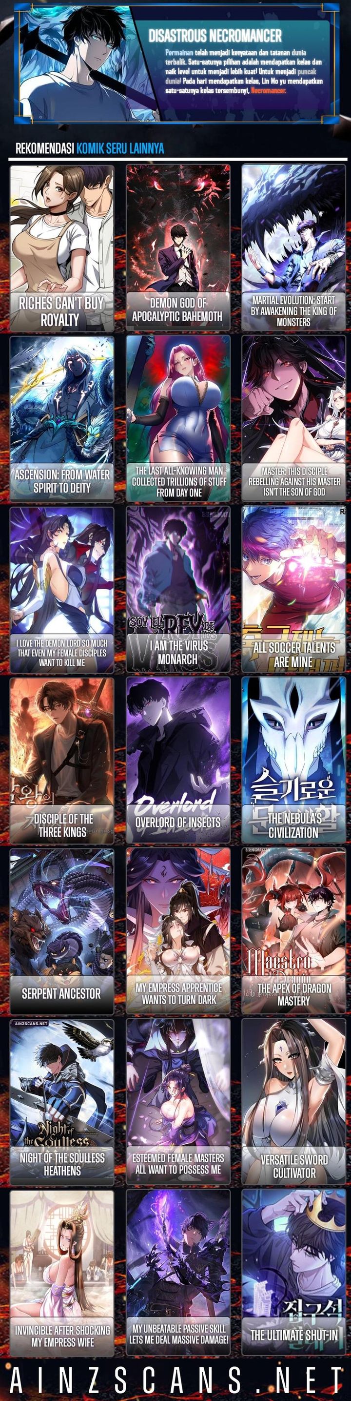 Disastrous Necromancer Chapter 216 Gambar 25