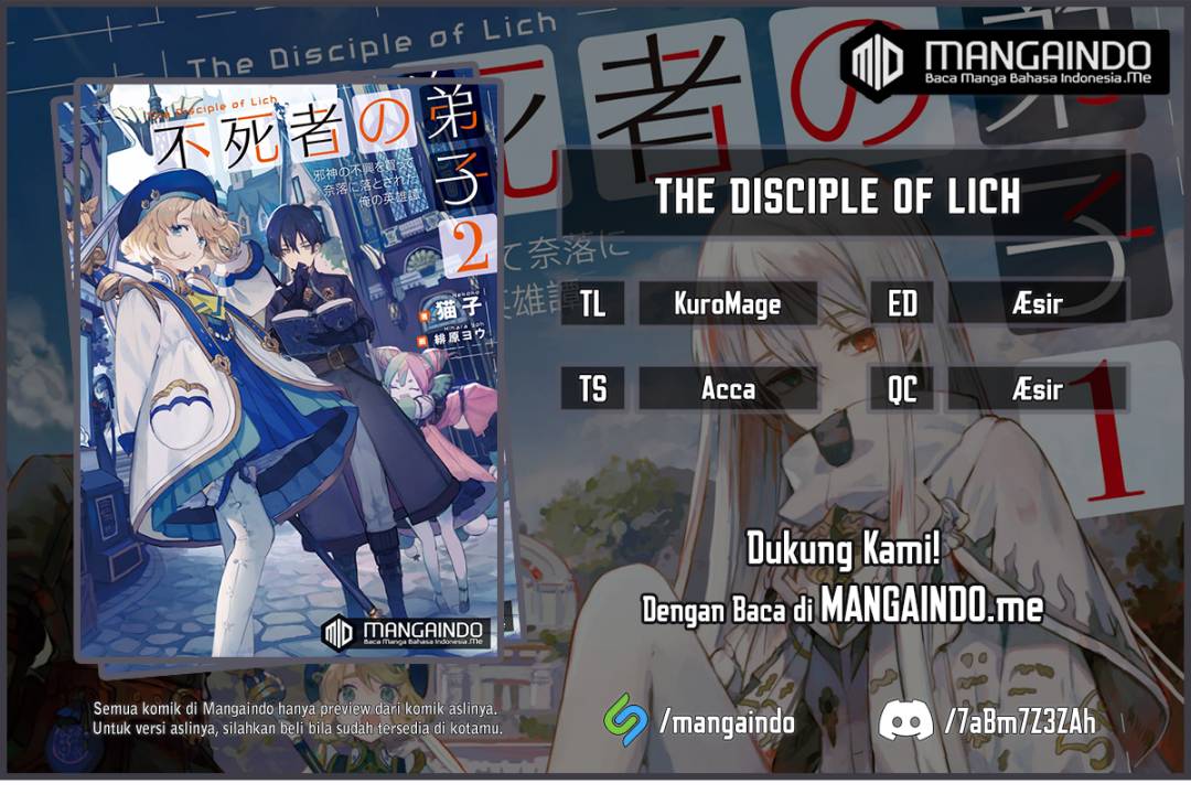 Disciple of the Lich: Or How I Was Cursed by the Gods and Dropped Into the Abyss! Chapter 19 Gambar 1