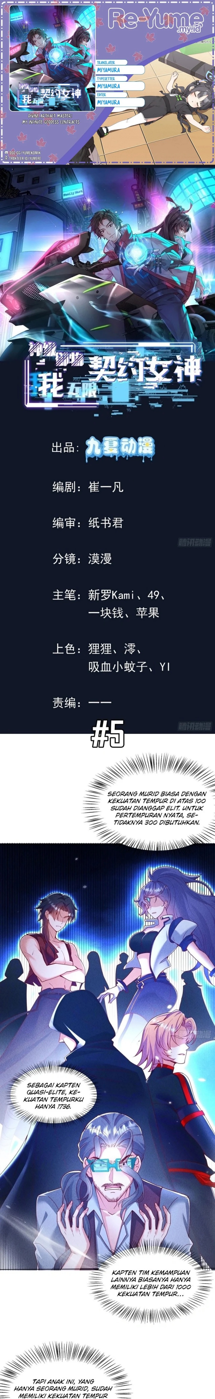 Divine Artifact Master: My Infinite Goddess Contracts Chapter 05 Gambar 1