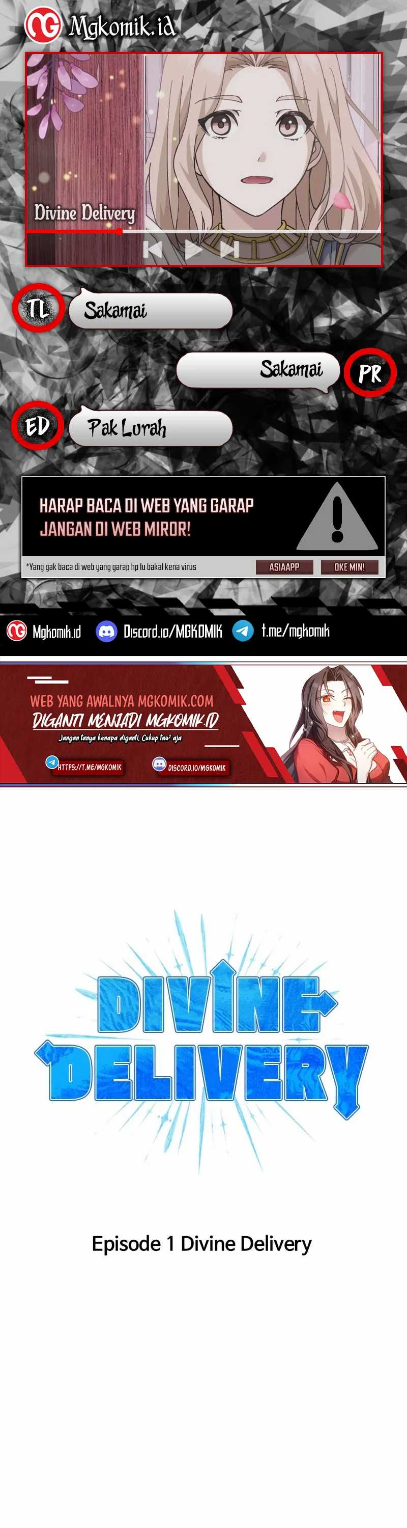 Divine Delivery  ( Heavenly Deliveryman ) Chapter 01 Gambar 1