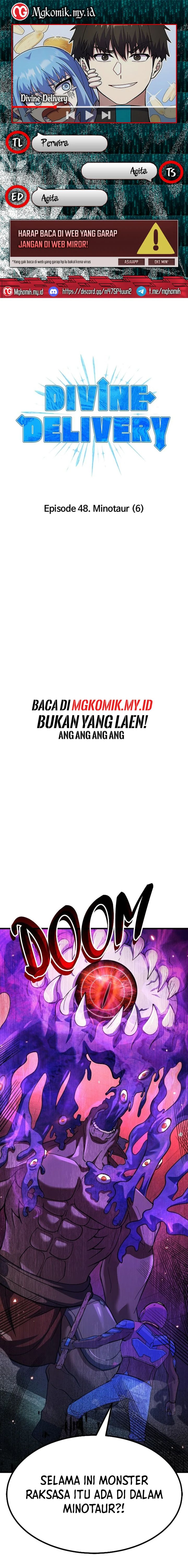 Divine Delivery  ( Heavenly Deliveryman ) Chapter 48 Gambar 1