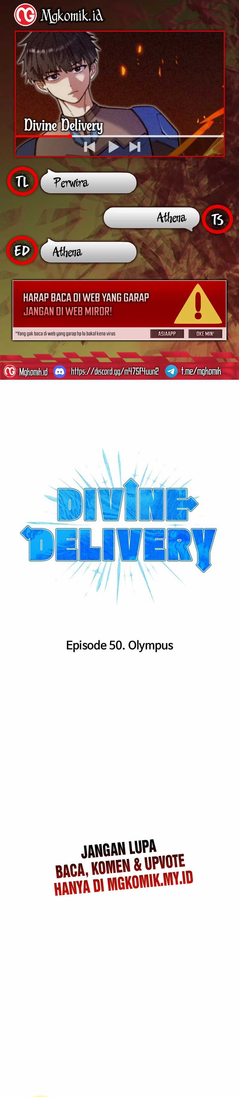 Divine Delivery  ( Heavenly Deliveryman ) Chapter 50 Gambar 1
