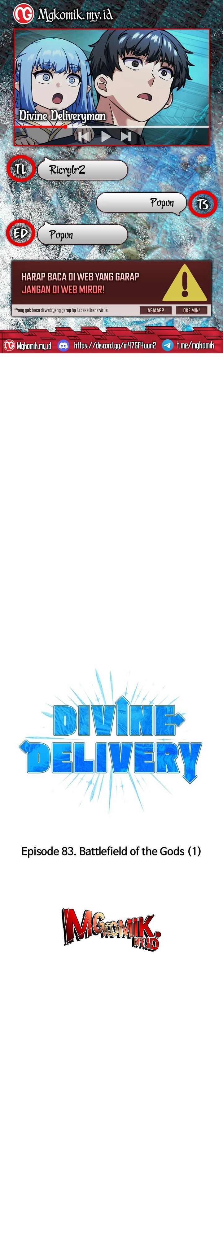 Divine Delivery ( Heavenly Deliveryman ) Chapter 83 Gambar 1