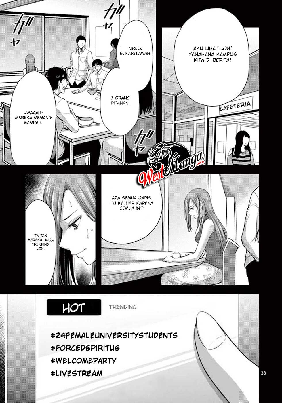 Dokuzakura Chapter 07 Gambar 36