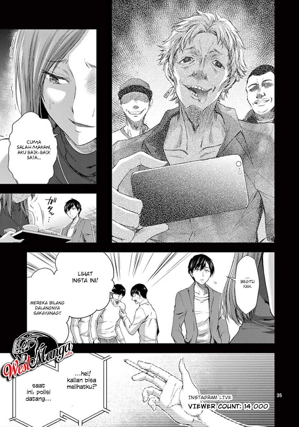 Dokuzakura Chapter 07 Gambar 38