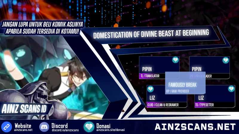 Domestication of Divine Beasts at the Beginning Chapter 22 Gambar 1