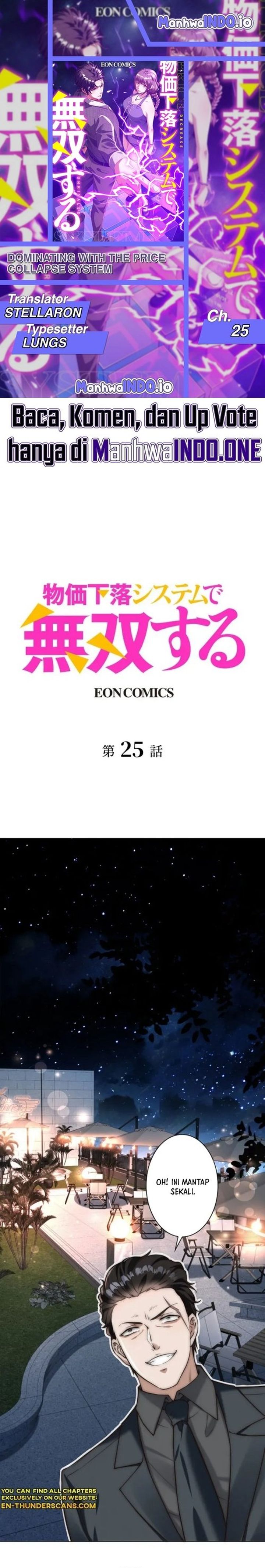 Dominating with the Price Collapse System Chapter 25 Gambar 1