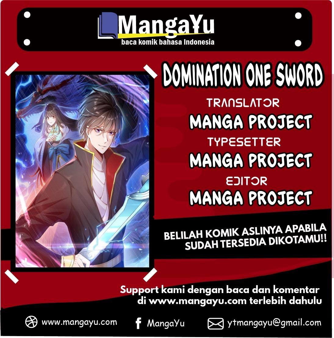 Domination One Sword Chapter 01 Gambar 1