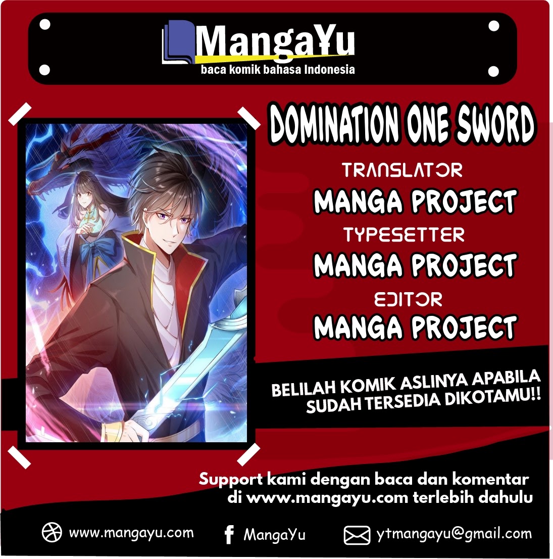 Domination One Sword Chapter 07 Gambar 1