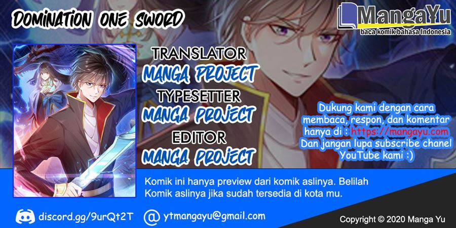Domination One Sword Chapter 15 Gambar 1
