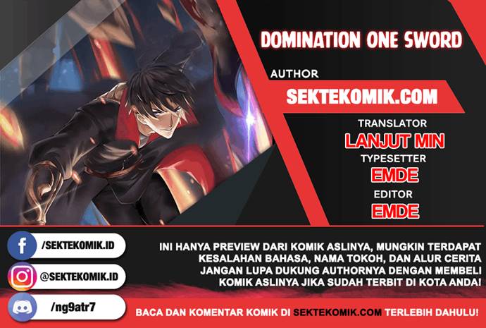 Domination One Sword Chapter 130 Gambar 1