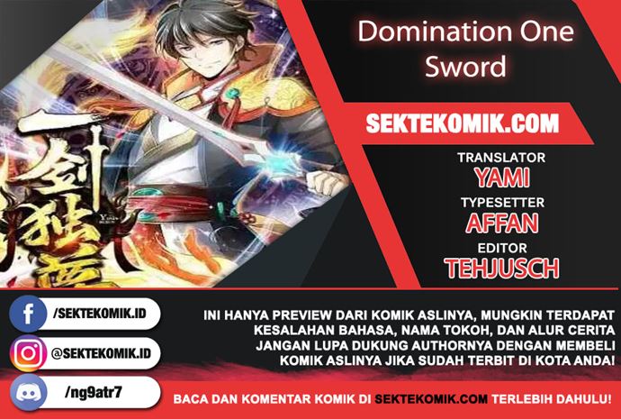 Domination One Sword Chapter 188 Gambar 1