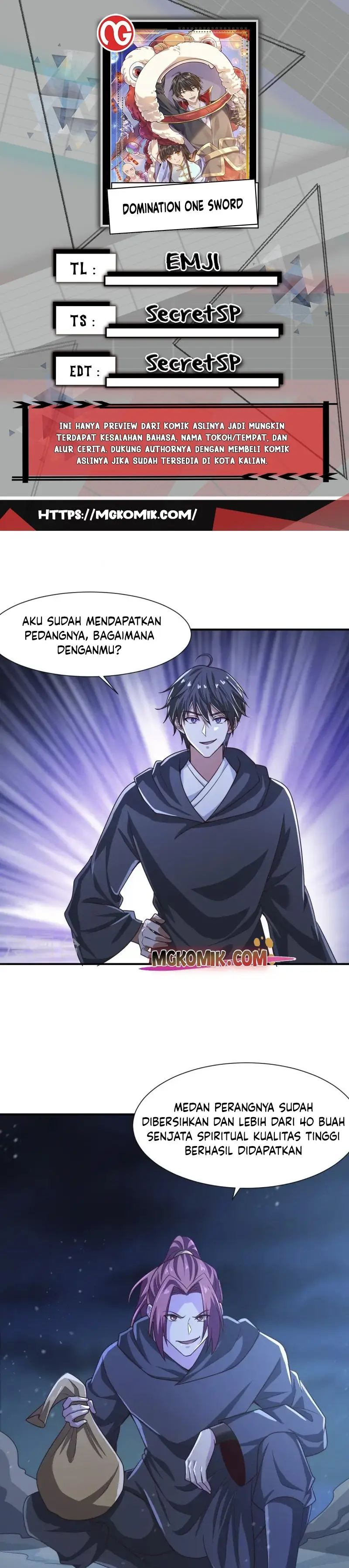 Domination One Sword Chapter 218 Gambar 1