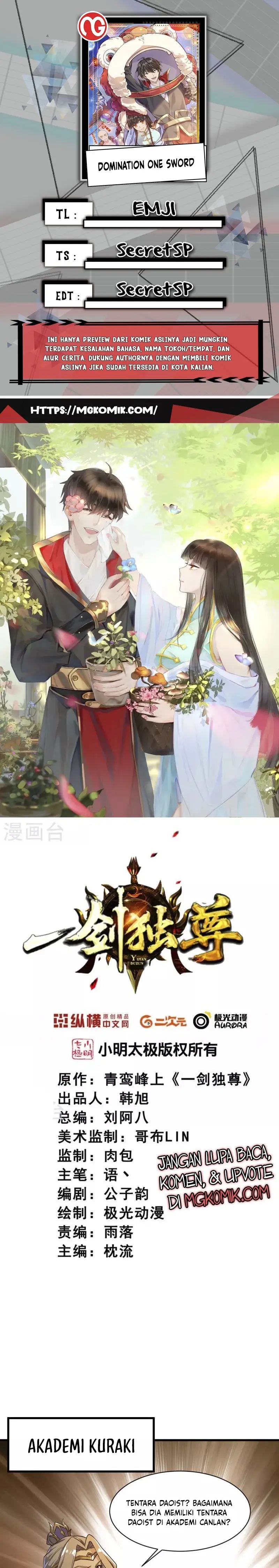 Domination One Sword Chapter 228 Gambar 1