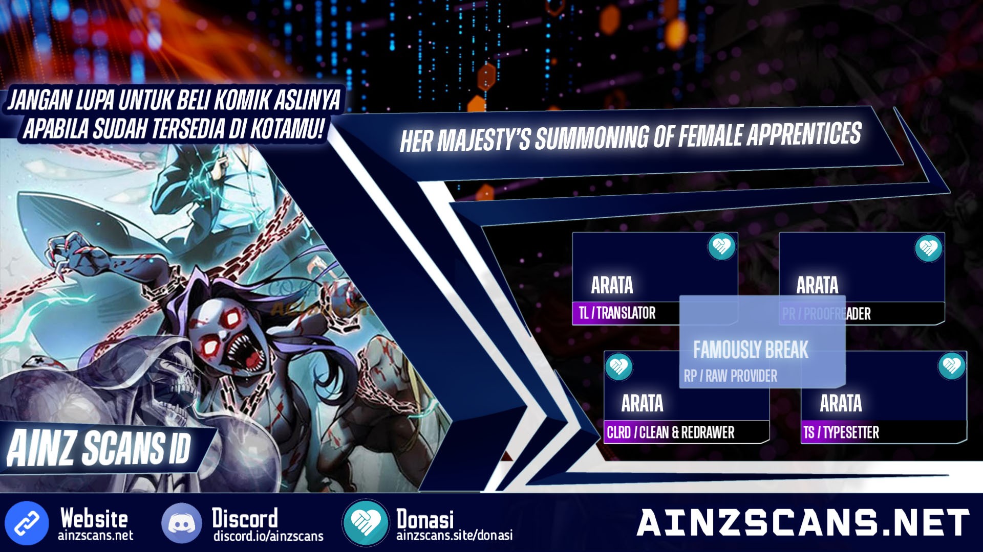 Doomsday꞉ The Emperor’s Banner Invites All Female Disciples to Take Their Seats Chapter 18 Gambar 1